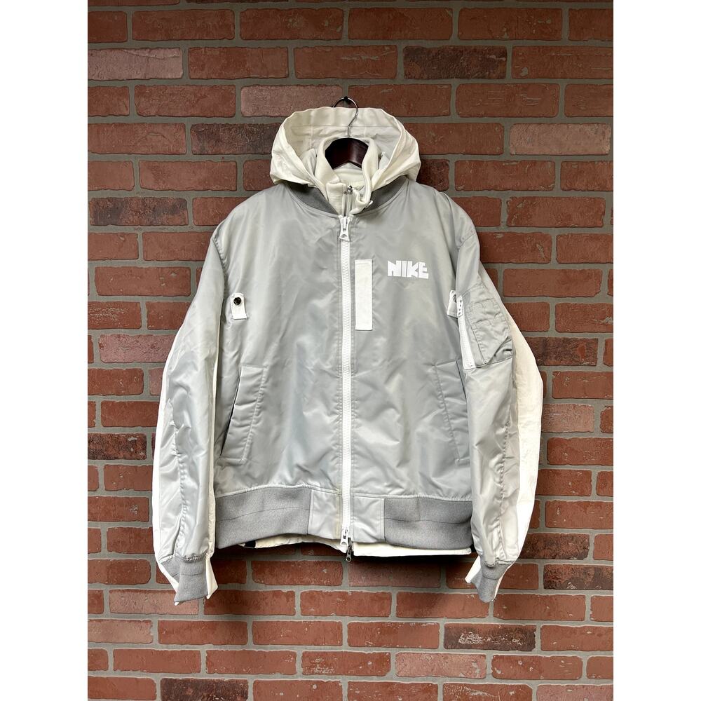 Brand New Nike Sacai Layered Bomber Jacket